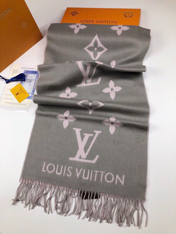 LV專櫃萬年經典爆款路易威登羊羔絨流蘇圍巾 mmyj2382